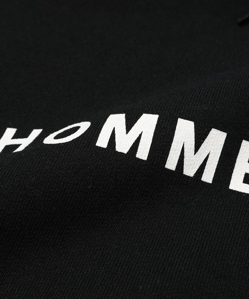 COMME des GARCONS HOMME（コム デ ギャルソン・オム）の「HOMME SWEAT FOODY（パーカー・メンズ・ブラック/トップグレー・L/XL/M/S）」の5枚目の写真