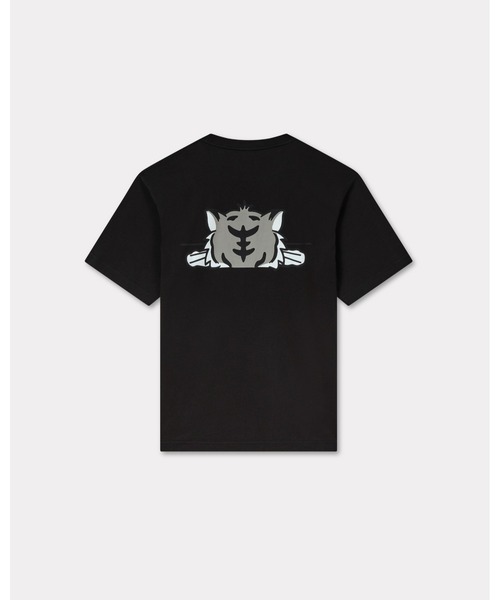 KENZO（ケンゾー）の「'KENZO Happy Tiger' エンブロイド コットン Tシャツ（Tシャツ/カットソー・メンズ・ブラック系その他5・MEDIUM/LARGE/X-LARGE/X-SMALL/SMALL）」の7枚目の写真