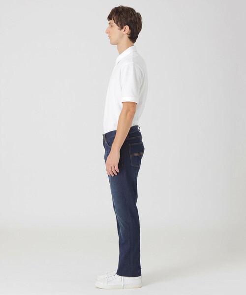 BLACK LABEL CRESTBRIDGE(ブラックレーベル・クレストブリッジ)の「ワンダーシェイプウォッシュドデニムパンツ(デニムパンツ・メンズ・ブルー・XL/L/M/S)」の3枚目の写真
