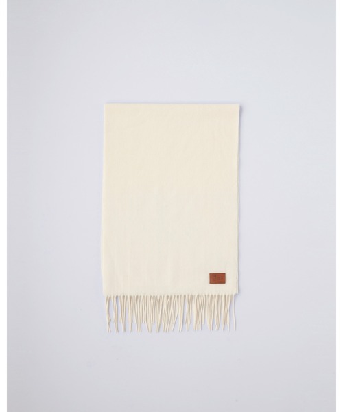 Traditional Weatherwear（トラディショナルウェザーウェア）の「CASHMERE MUFFLER（ストール/ショール・レディース・ブラック/ライトグレー/アイボリー・FREE）」の2枚目の写真