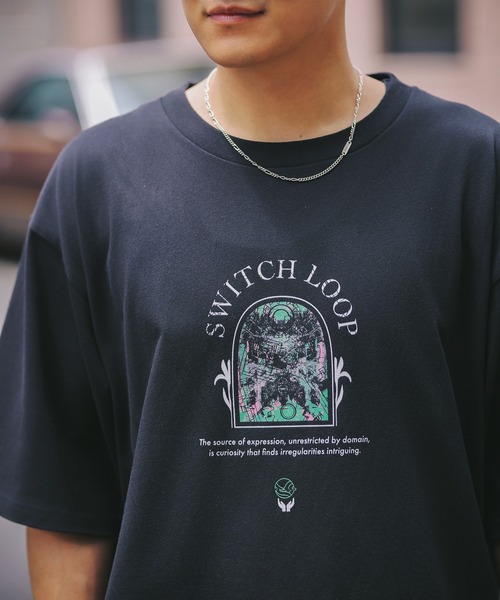tシャツ 「ZOZOTOWN限定」「8woman」Organic cotton Print BIG T(UNISEX)/8woman オーガニックコッ ZOZOTOWN限定】【8woman】Organic cotton Print BIG T(UNISEX