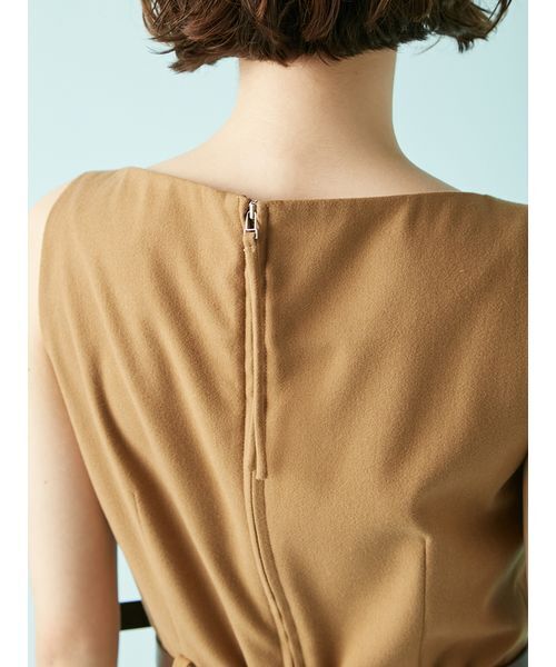 LILY BROWN(リリーブラウン)の「ベルト付きミニロンパース(つなぎ/オールインワン・レディース・グレー/ベージュ/チェック・0/1)」の20枚目の写真