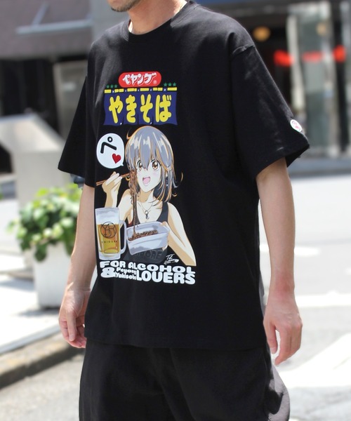ペヤングやきそば YOIDOREコラボTシャツ 白Mサイズ JUGLANS tシャツ 「YOIDORE/ヨイドレ」ペヤングコラボ どれみT