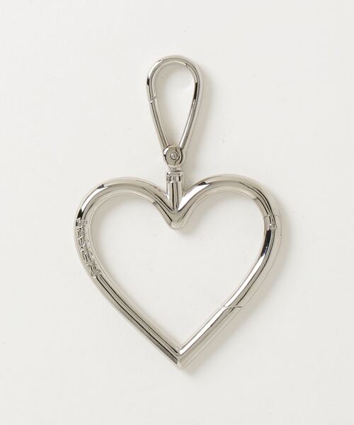 BASICKS(ベイシックス)の「【BASICKS】Heart Key Ring(キーケース/キーアクセサリー・メンズ・シルバー・FREE)」の2枚目の写真