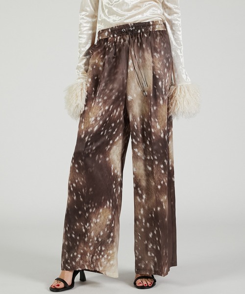 banbi おまとめ生地 バンビプリントワイドパンツ / Bambi Print Wide Pants（その他