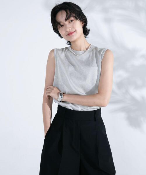 セール】ブライトヤーンノースリーブニット（ニット/セーター）｜URBAN