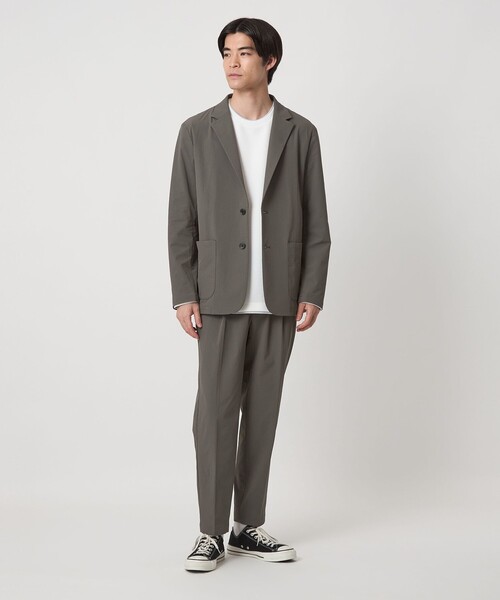 Green Label Relaxingセットアップ ダブル ネイビー手洗可 L Green Label Relaxingセットアップ ダブル ネイビー手洗可 L