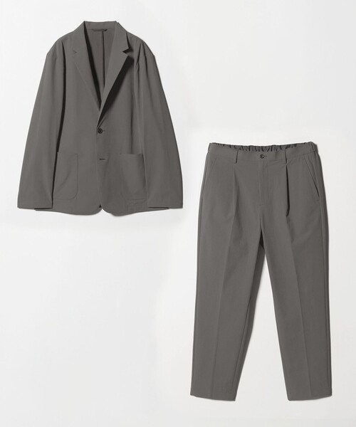 green label relaxing(グリーンレーベルリラクシング)の「【WEB限定】JUST fit ナイロン PU リラックス セットアップ -2Wayストレッチ-(セットアップ・メンズ・ブラック/ダークグレー/ネイビー・L/S/M/XL)」の5枚目の写真