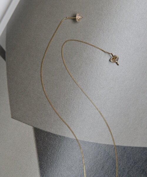 セール】【Hoaw.】10K Lineピアス（ピアス（両耳用））｜Whim Gazette