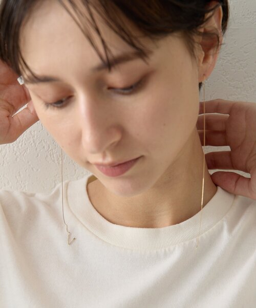 セール】【Hoaw.】10K Lineピアス（ピアス（両耳用））｜Whim Gazette