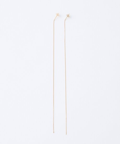 Whim Gazette（ウィムガゼット）の「【Hoaw.】10K Lineピアス（ピアス（両耳用）・レディース・ゴールド・FREE）」の6枚目の写真