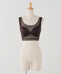 IENA | NICENICE MOMENT/ナイスナイスモーメント MESH BRA TANK NNM3-25SS-012(その他アンダーウェア/インナー)