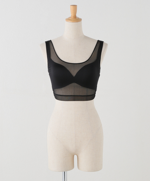 NICENICE MOMENT/ナイスナイスモーメント MESH BRA TANK NNM3-25SS-012