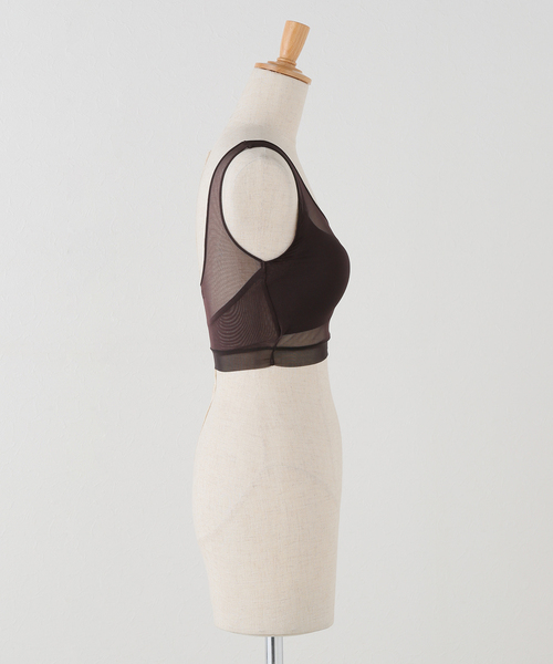 NICENICE MOMENT/ナイスナイスモーメント MESH BRA TANK NNM3-25SS-012