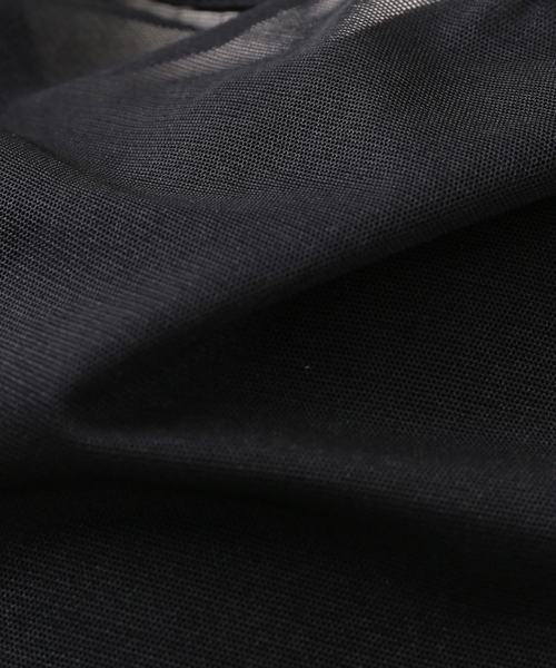 IENA(イエナ)の「NICENICE MOMENT/ナイスナイスモーメント MESH BRA TANK NNM3-25SS-012(その他アンダーウェア/インナー・レディース・ブラック/ブラウン・X-SMALL)」の10枚目の写真