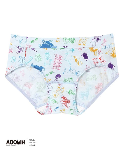 。わか様。ウンナナクールムーミンコラボブラ、レースショーツ、サルートショーツ。 わか様。ウンナナクールムーミンコラボブラ、レースショーツ