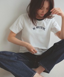 N WITH. | N WITH. ロゴリンガーTEE(Tシャツ/カットソー)