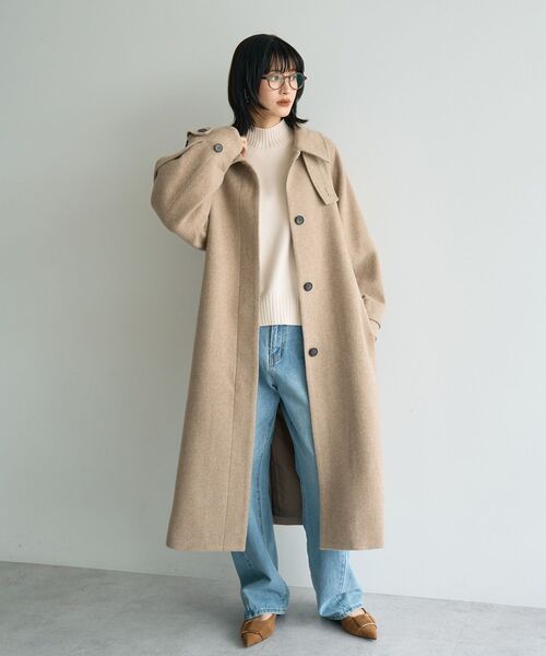 YECCA VECCA（イェッカヴェッカ）の「ルーズストレートデニムパンツ（デニムパンツ・レディース・グレー/インディゴブルー・S/M）」の20枚目の写真
