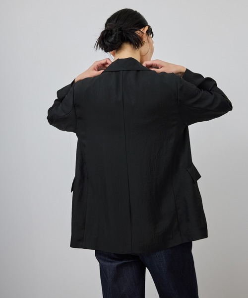 ROPE'(ロペ)の「シアージャケット/セットアップ対応(テーラードジャケット・レディース・ブラック/グレー・38/36)」の12枚目の写真