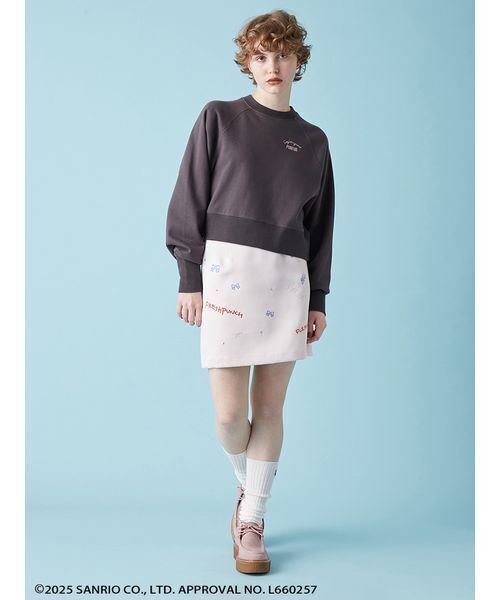 FURFUR（ファーファー）の「FRESH PUNCH 刺繍スカート（スカート・レディース・グレー/ピンク/ブラック・F）」の12枚目の写真