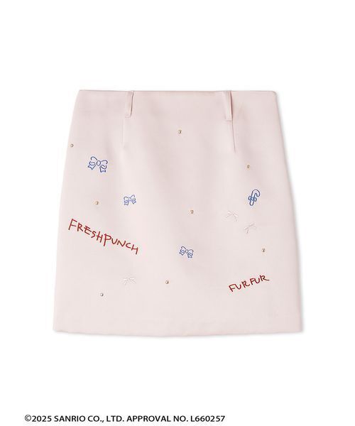 FURFUR（ファーファー）の「FRESH PUNCH 刺繍スカート（スカート・レディース・グレー/ピンク/ブラック・F）」の14枚目の写真