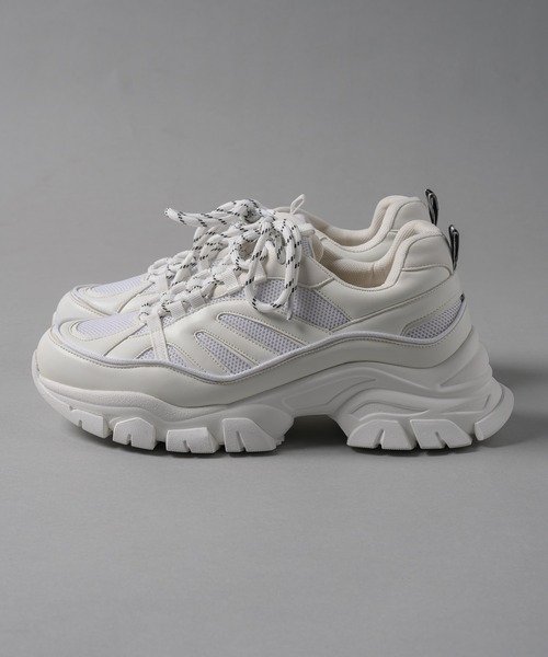 まる ADAMASTE rank upper/ランクアッパー 美品 ADAMASTE rank upper ランクアッパー 厚底スニーカー S