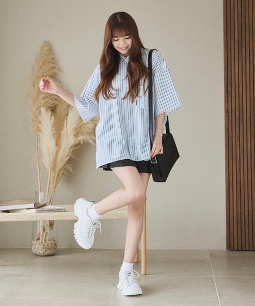 ADAMASTE（アダマスト）の「ADAMASTE rank upper/ランクアッパー（スニーカー・メンズ・シルバー/ブラック/ホワイト/ブラック×ホワイト・X-SMALL/SMALL/MEDIUM/LARGE）」の6枚目の写真