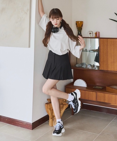 ADAMASTE（アダマスト）の「ADAMASTE rank upper/ランクアッパー（スニーカー・メンズ・シルバー/ブラック/ホワイト/ブラック×ホワイト・X-SMALL/SMALL/MEDIUM/LARGE）」の10枚目の写真