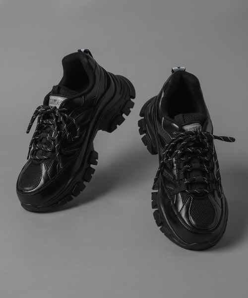 ADAMASTE rank upper ランクアッパー L 27cm ブラック ADAMASTE' rank upper/ランクアッパー（スニーカー）｜ADAMASTE