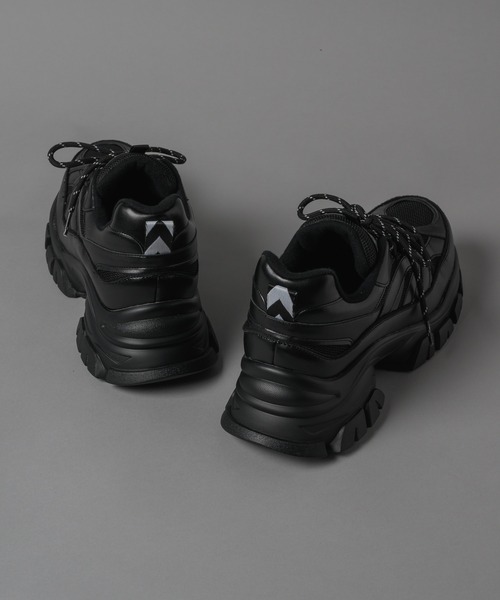 ADAMASTE rank upper ランクアッパー L 27cm ブラック ADAMASTE' rank upper/ランクアッパー（スニーカー）｜ADAMASTE