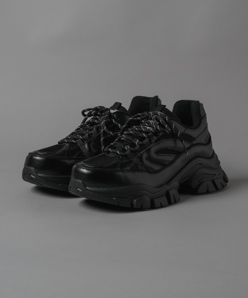 ADAMASTE（アダマスト）の「ADAMASTE rank upper/ランクアッパー（スニーカー・メンズ・シルバー/ブラック/ホワイト/ブラック×ホワイト・X-SMALL/SMALL/MEDIUM/LARGE）」の17枚目の写真