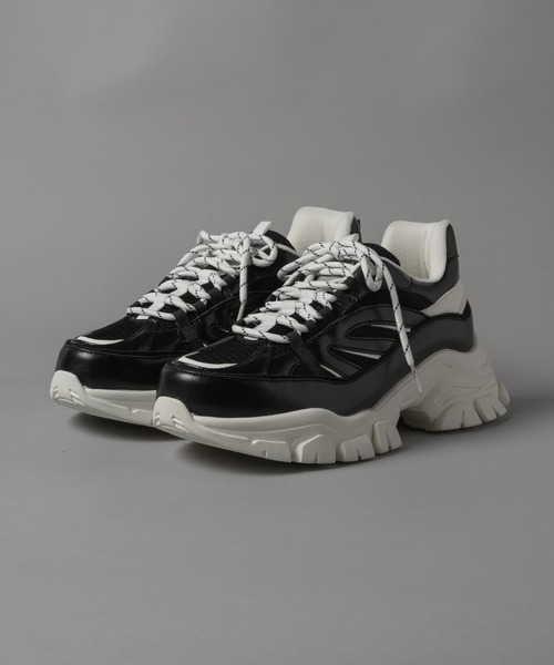 ADAMASTE rank upper ランクアッパー L 27cm ブラック ADAMASTE' rank upper/ランクアッパー（スニーカー）｜ADAMASTE