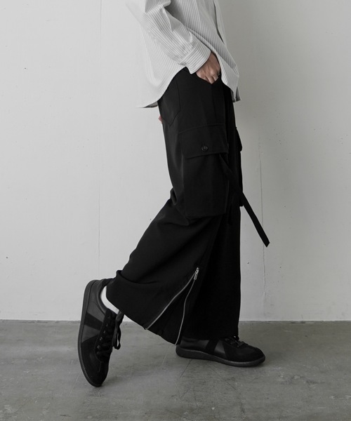【新品】 Casper John Parachute cargo pants / キャスパージョン パラシュートカーゴパンツ CASPER JOHN（キャスパージョン）の「Jacquard parachute cargo pants