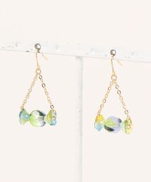 【wamushroom by wamcom*】candy ribbon earring キャンディ ピアス