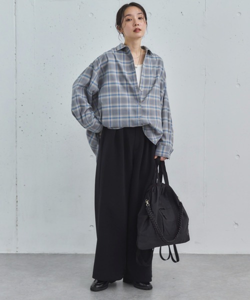 ドゥ アルシーヴ（Doux archives）/オンブレチェックシャツ オンブレチェックシャツ（シャツ/ブラウス）｜DOUX ARCHIVES（ドゥ