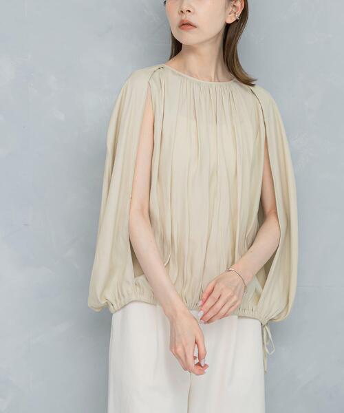 URBAN RESEARCH ROSSO WOMEN（アーバンリサーチ　ロッソ）の「2WAYバルーンブラウス（シャツ/ブラウス・レディース・ブルー系その他/アイボリー/イエロー系その他・FREE）」の3枚目の写真