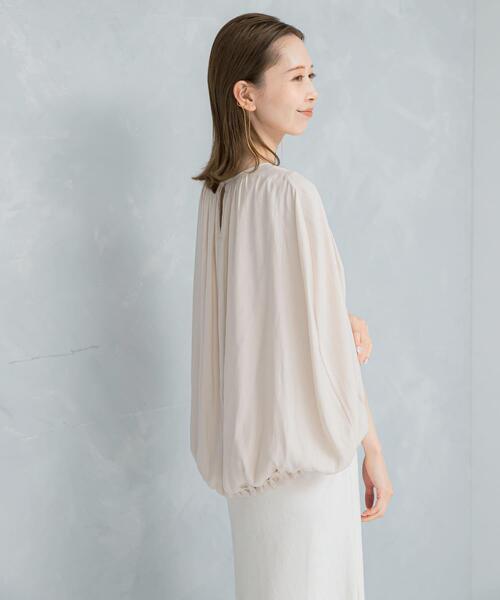URBAN RESEARCH ROSSO WOMEN（アーバンリサーチ　ロッソ）の「2WAYバルーンブラウス（シャツ/ブラウス・レディース・ブルー系その他/アイボリー/イエロー系その他・FREE）」の13枚目の写真