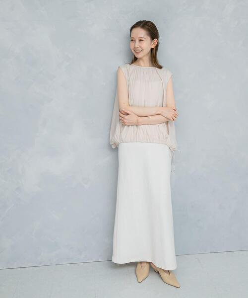 URBAN RESEARCH ROSSO WOMEN（アーバンリサーチ　ロッソ）の「2WAYバルーンブラウス（シャツ/ブラウス・レディース・ブルー系その他/アイボリー/イエロー系その他・FREE）」の14枚目の写真