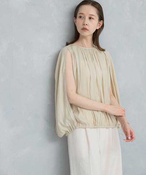 URBAN RESEARCH ROSSO WOMEN（アーバンリサーチ　ロッソ）の「2WAYバルーンブラウス（シャツ/ブラウス・レディース・ブルー系その他/アイボリー/イエロー系その他・FREE）」の21枚目の写真