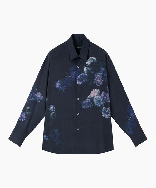 さ*き様 LAD MUSICIAN 25aw BASKET OF ROSES ビ TENCEL BROAD BASKET OF ROSES BIG SHIRT（シャツ/ブラウス