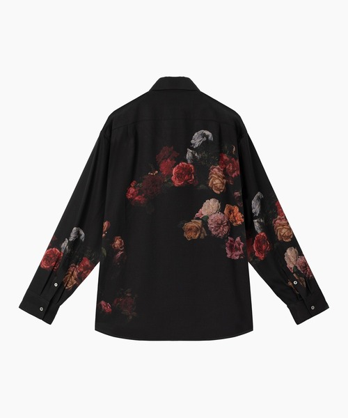 TENCEL BROAD BASKET OF ROSES BIG SHIRT（シャツ/ブラウス