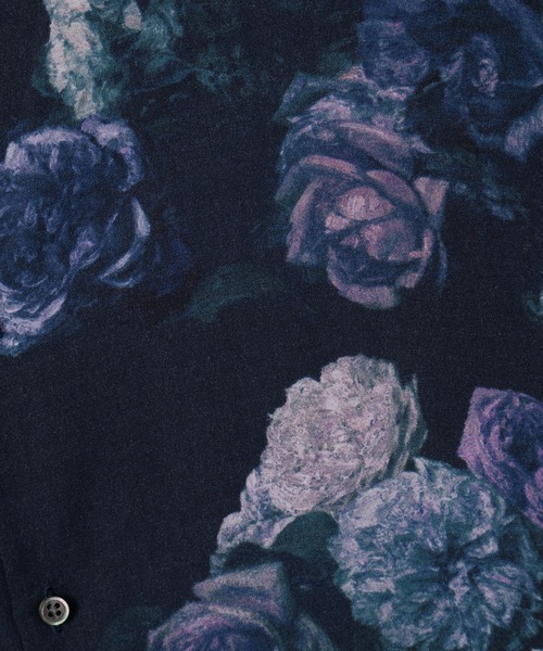 TENCEL BROAD BASKET OF ROSES BIG SHIRT（シャツ/ブラウス）｜LAD