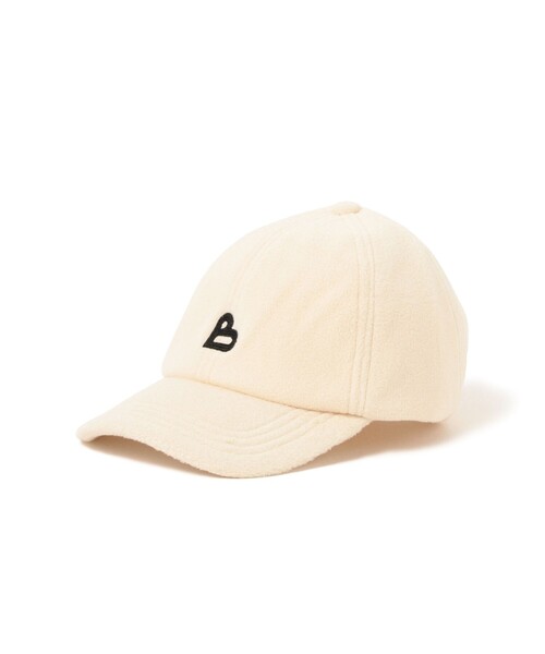 BEAMS HEART(ビームスハート)の「B-HEART ロゴ フリース キャップ(ハット・レディース・ホワイト系その他5/グレー・ONE SIZE)」の4枚目の写真
