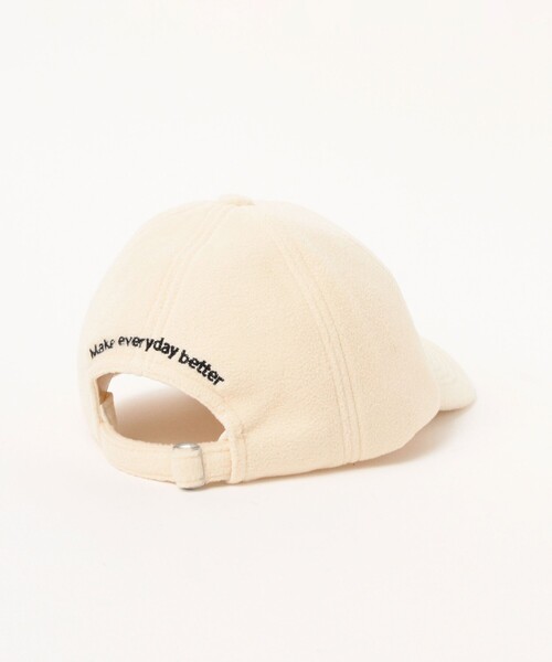 BEAMS HEART(ビームスハート)の「B-HEART ロゴ フリース キャップ(ハット・レディース・ホワイト系その他5/グレー・ONE SIZE)」の5枚目の写真