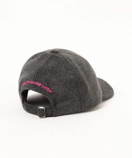 BEAMS HEART(ビームスハート)の「B-HEART ロゴ フリース キャップ(ハット・レディース・ホワイト系その他5/グレー・ONE SIZE)」の9枚目の写真
