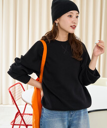 限定展開 スウェット ライク プルオーバー