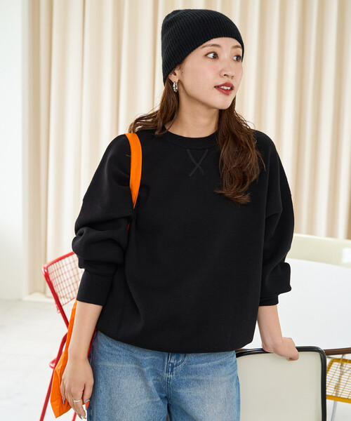 限定展開 スウェット ライク プルオーバー（ニット/セーター