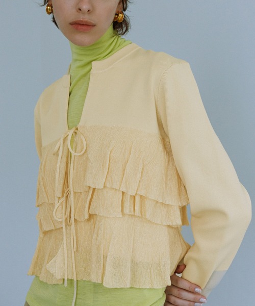 セール】ウォッシャブルウールタートルネックカットオフプルオーバー