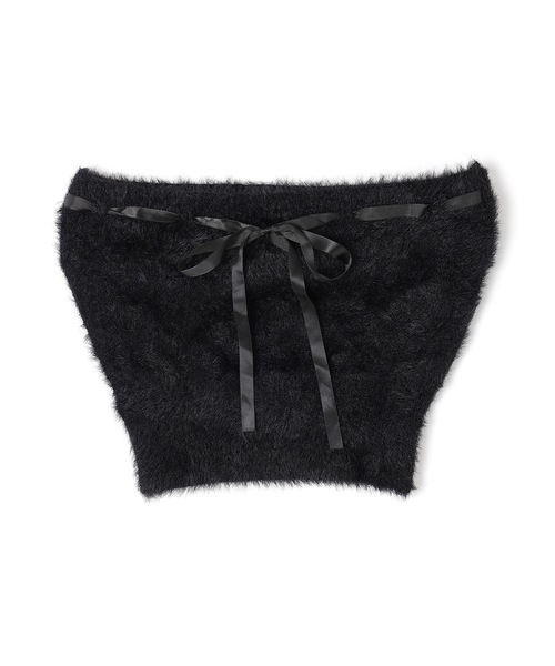 M DOLLY(エムドリー)の「ribbon soffice knit tops / リボンソッフィチェニットトップス(ニット/セーター・レディース・ベージュ/ブラック/グレー・FREE)」の18枚目の写真
