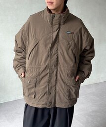 襟ボアスタンドハンティングミドルジャケット